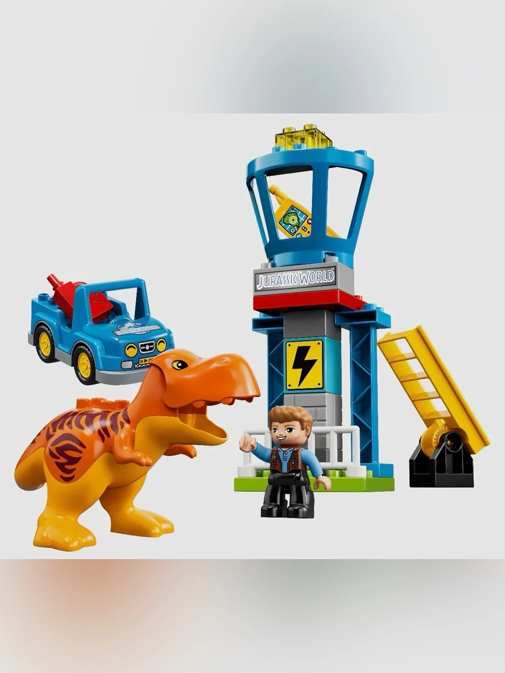 LEGO DUPLO Jurassic World T. rex Tower 10880 jurassic World complete set